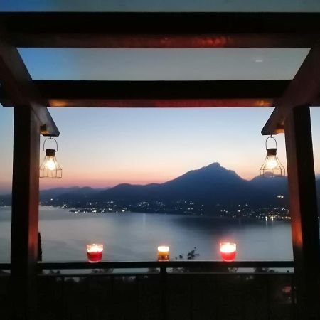 B&B Da Paolo Con Vista Lago Di Garda サン・ゼーノ・ディ・モンターニャ エクステリア 写真
