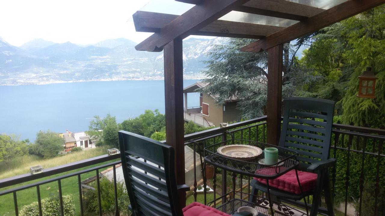 B&B Da Paolo Con Vista Lago Di Garda サン・ゼーノ・ディ・モンターニャ エクステリア 写真